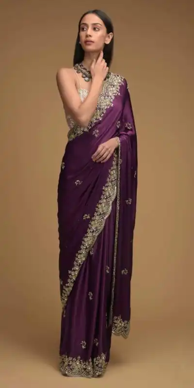 BT 1228 PurpleColor Rangoli Silk Embroidery Sequence Saree Casual, Party Wear, Traditional Wear, Wedding Wear, Expected Delivery 4-6 Working Days@1999 | Bollywood Sarees, Creative Sarees, Designer Sarees, Ethnic Saree, Modern Digital sarees, Party Wear Sarees, Sarees