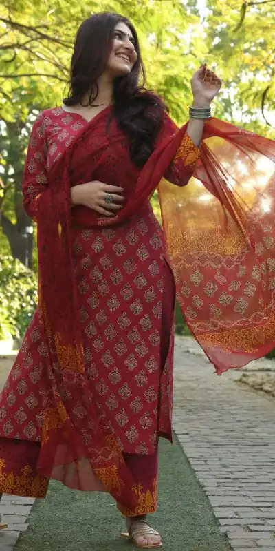 DDH BERRY MAROON Color Viscose Cotton Printed Work Salwar Suit Casual, Party, Wedding, Festive, Events Etc.  Expected Delivery 4-6 Working Days @1549/- | Casual Suits, Creative suits, Designer Suits, Palazzo Suits, Party Wear Suits, Patiala Suits, Salwar suit, Straight Suits