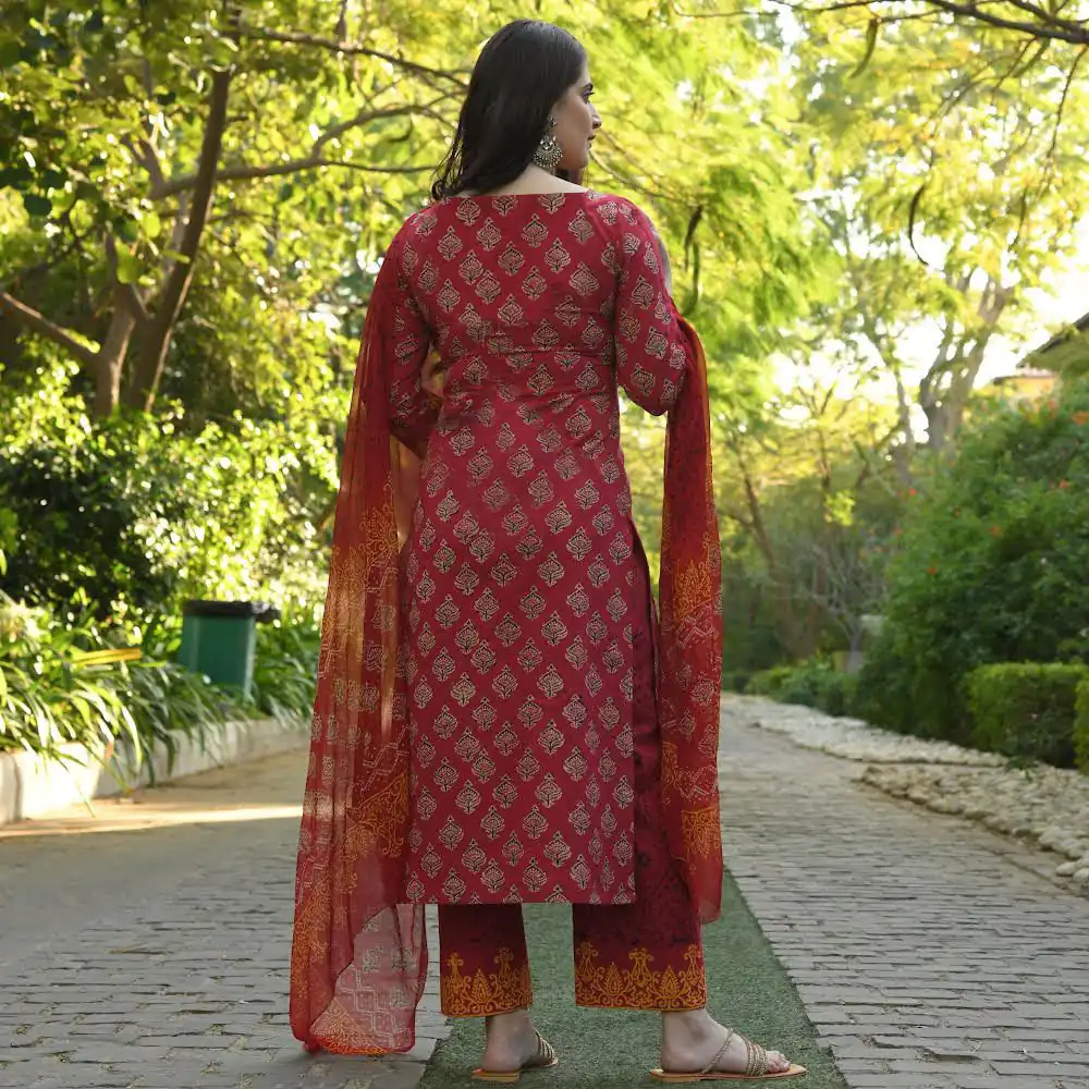 DDH BERRY MAROON Color Viscose Cotton Printed Work Salwar Suit Casual, Party, Wedding, Festive, Events Etc.  Expected Delivery 4-6 Working Days @1549/- | Casual Suits, Creative suits, Designer Suits, Palazzo Suits, Party Wear Suits, Patiala Suits, Salwar suit, Straight Suits