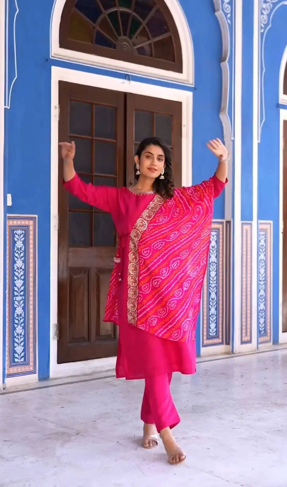   Ram 005 Pink Color Pure Cotton Embroidery Sequence Kurti Casual, Wedding, Party, Festive, Events Etc. Expected Delivery 4-6 Working Days @1949/- | Bollywood Kurti, Creative Kurtis, Designer Kurti, Kurti, Party Wear Kurti, Selfie Kurti