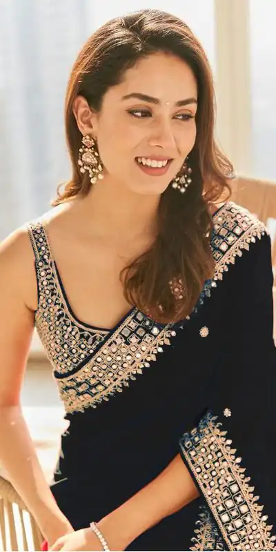 DS BT 381 Black Color Georgette Dori Thread Sequence Work Saree Wedding, Party, Festive, Events Expected Delivery 4-6 Working Days @ 1699/- | Bollywood Sarees, Creative Sarees, Designer Sarees, Embroidered Sarees, Ethnic Saree, Modern Digital sarees, Party Wear Sarees, Sarees