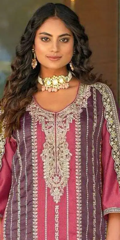 FC MARIA 1083 Pink Color Vichitra Embroidery Codding Sequence Salwar Suit Wedding, Party, Festive events, etc.  Expected Delivery  4-6 Working Days @2099/- | Jump Suits, Casual Suits, Creative suits, Designer Suits, Palazzo Suits, Party Wear Suits, Patiala Suits, Salwar suit, Straight Suits