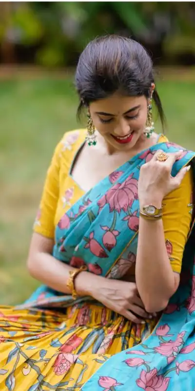 PC 380 Yellow Color Chant Crepe Kalamkari Printed Lehenga Choli Casual, Party Wear, Events, Festivals Wear Expected Delivery 4-6 Working Days @2099/- | Bollywood Lehenga, Creative Lehenga, Designer Lehenga, Embroidered Lehenga, Lehenga, Party Wear Lehenga