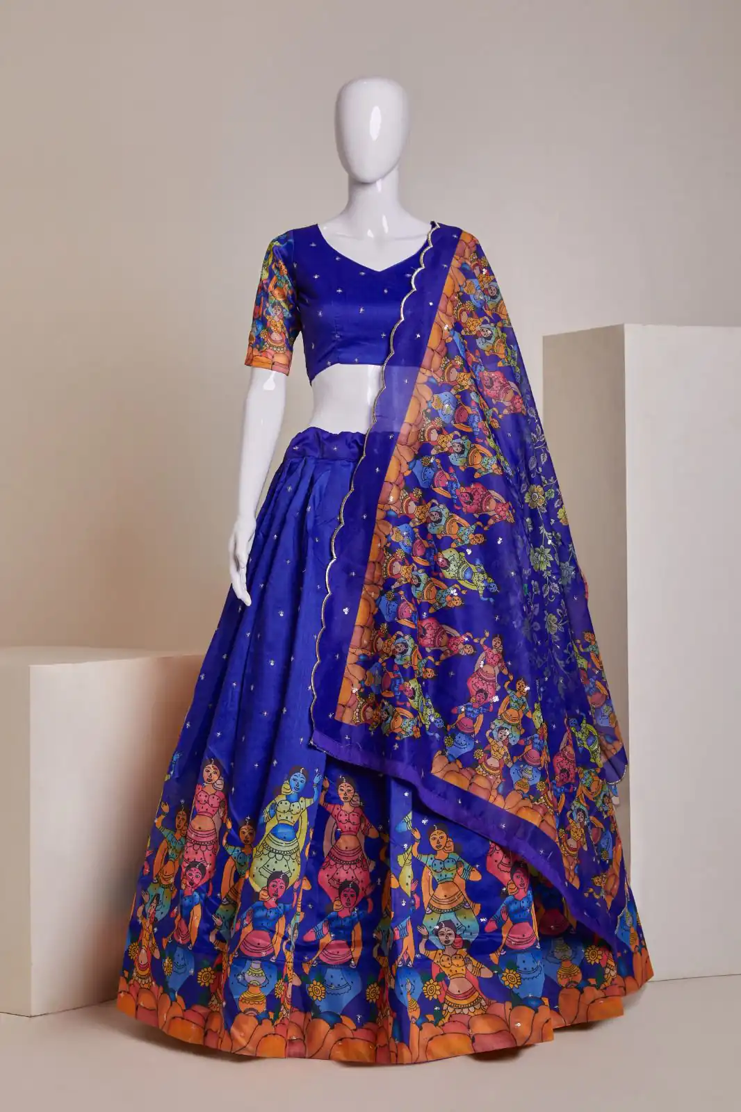 RC 252 Blue Color Silk Embroidery Sequins Amazing Print Lehenga Choli Casual, Party Wedding, Festive, Events Etc. Delivery  4-6 Working Days 1999/- | Bollywood Lehenga, Creative Lehenga, Designer Lehenga, Embroidered Lehenga, Lehenga, Party Wear Lehenga