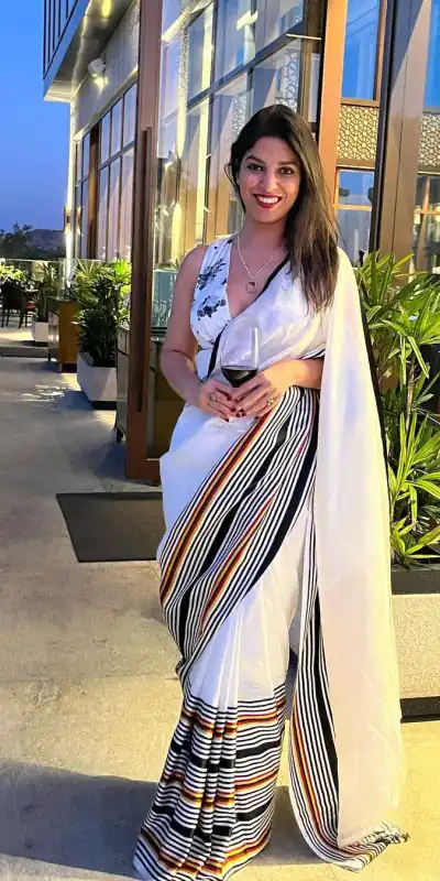  JM CLASS White Color Satin Silk Blouse Digital Print Saree, Party Wear, Events, Festivals Expected Delivery 4-6 Working Days 1549/- | Bollywood Sarees, Creative Sarees, Designer Sarees, Embroidered Sarees, Ethnic Saree, Modern Digital sarees, Party Wear Sarees, Sarees