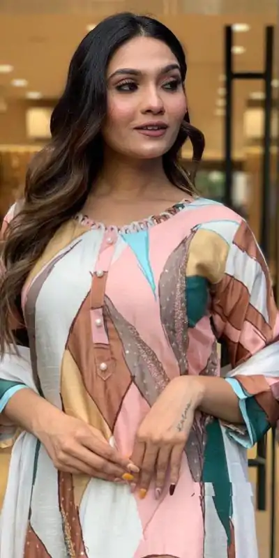 DC G25 Malty Color Muslin Embroidery Chain Works Salwar Suit Casual, Wedding, Party, Festive, Events Etc. Expected Delivery 4-6 Working Days @1749/- | Casual Suits, Creative suits, Designer Suits, Palazzo Suits, Party Wear Lehenga, Party Wear Suits, Patiala Suits, Salwar suit
