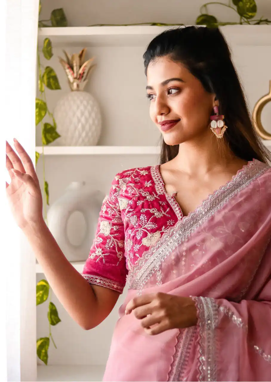  AC CADBURY Violet Color Pure Soft Organza Zari Sequence Saree Casual, Wedding, Festive, Events Expected Delivery 4-6 Working Days @1949/- | Bollywood Sarees, Creative Sarees, Designer Sarees, Embroidered Sarees, Ethnic Saree, Modern Digital sarees, Party Wear Sarees, Sarees