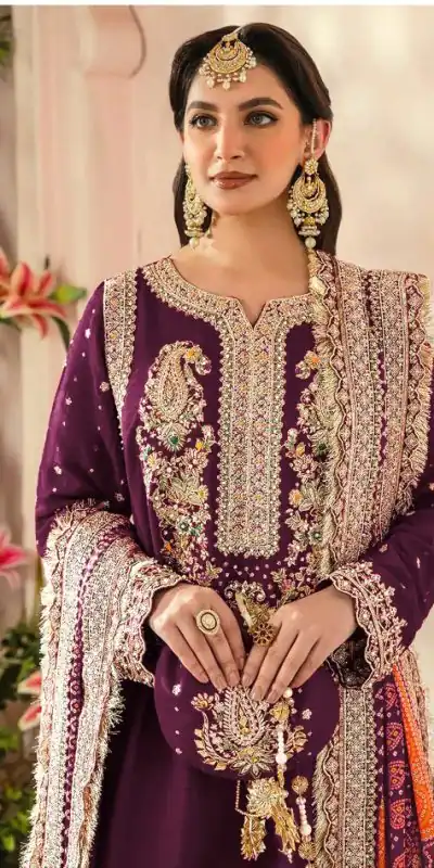 FC MARIA 1074 Purple Color Heavy Georgette Embroidery Sequence Salwar Suit Wedding, Party, Festive events, etc.  Expected Delivery  4-6 Working Days @2149/- | Jump Suits, Casual Suits, Creative suits, Designer Suits, Palazzo Suits, Party Wear Suits, Patiala Suits, Salwar suit, Straight Suits
