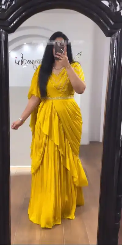 PC 368 Yellow Color Choline Embroidery Sequence Lehenga Choli Casual, Party Wear, Events, Festivals Wear Etc. Expected Delivery 4-6 Working Days @2029/- | Bollywood Lehenga, Creative Lehenga, Designer Lehenga, Embroidered Lehenga, Lehenga, Party Wear Lehenga