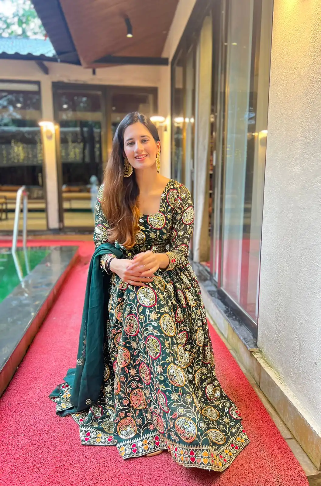 NF 1178 Green color Faux Georgette Embroidery Sequence Work Salwar Suit Casual, Wedding, Party, Festive, Events . Expected Delivery 4-6 Working Days @2349 | Jump Suits, Casual Suits, Creative suits, Designer Suits, Palazzo Suits, Party Wear Suits, Patiala Suits, Salwar suit, Straight Suits