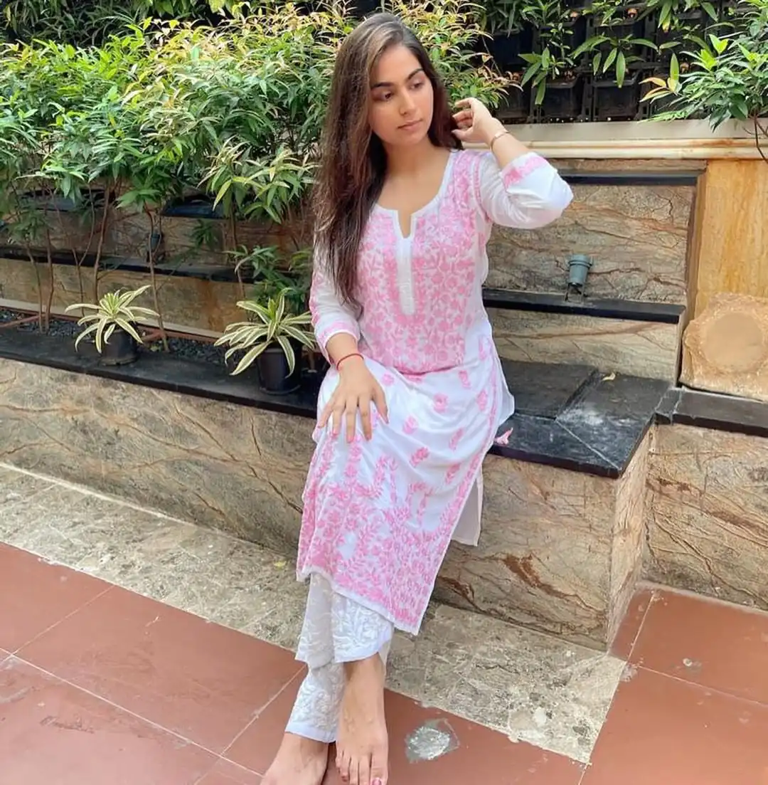 ST 153 White Color Rayon Chine Stitched Salwar Suit Casual, Wedding, Party, Festive, Events Etc. Expected Delivery 4-6 Working Days @1599/- | Jump Suits, Casual Suits, Creative suits, Designer Suits, Palazzo Suits, Party Wear Suits, Patiala Suits, Salwar suit, Straight Suits