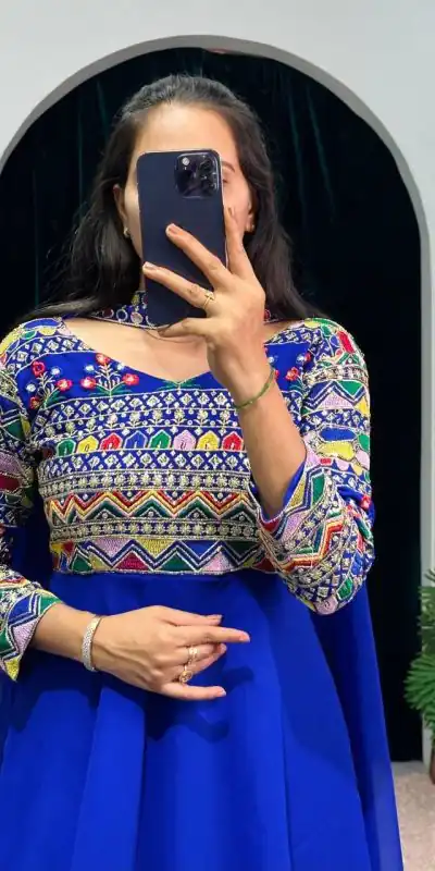 ST 1048 Royal Blue Color Georgette Heavy Embroidery Salwar Suit Casual, Wedding, Party, Festive, Events Etc. Expected Delivery 4-6 Working Days @2179/- | Jump Suits, Casual Suits, Creative suits, Designer Suits, Palazzo Suits, Party Wear Suits, Patiala Suits, Salwar suit, Straight Suits