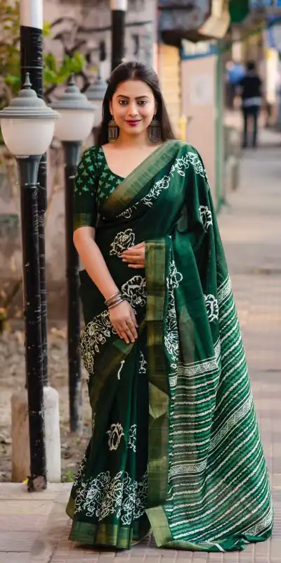 NT 493 Green Color Plain Linen Digital Printed All Over Saree Events Casual Wedding Festive . Expected Delivery  4-6 Working Days @1449/- | Bollywood Sarees, Creative Sarees, Designer Sarees, Embroidered Sarees, Ethnic Saree, Modern Digital sarees, Party Wear Sarees, Sarees