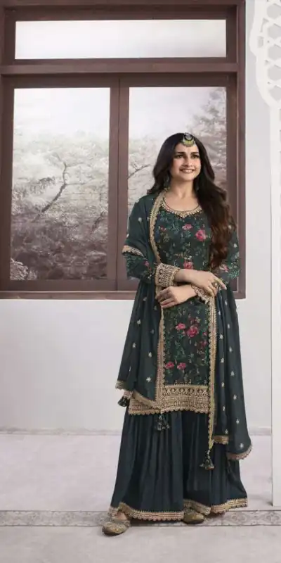 FC Swara 65586 Green Color Vichitra Digital Print Embroidery Salwar Suit Wedding, Party, Festive events, etc. Expected Delivery 4-6 Working Days @2699 | Casual Suits, Jump Suits, Creative suits, Designer Suits, Palazzo Suits, Party Wear Suits, Patiala Suits, Salwar suit, Straight Suits