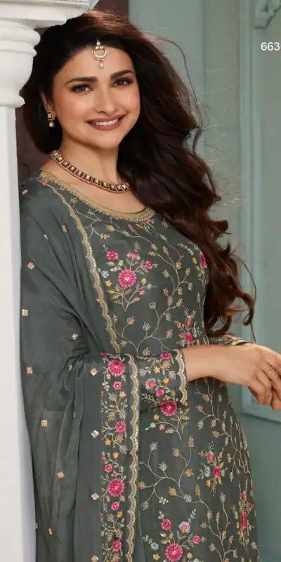 FC AVANTI Grey Color Chinon Embroidery Multi Work Salwar Suit Wedding, Party, Festive events, etc. Expected Delivery 4-6 Working Days @2899/- | Casual Suits, Jump Suits, Creative suits, Designer Suits, Palazzo Suits, Party Wear Suits, Patiala Suits, Salwar suit, Straight Suits