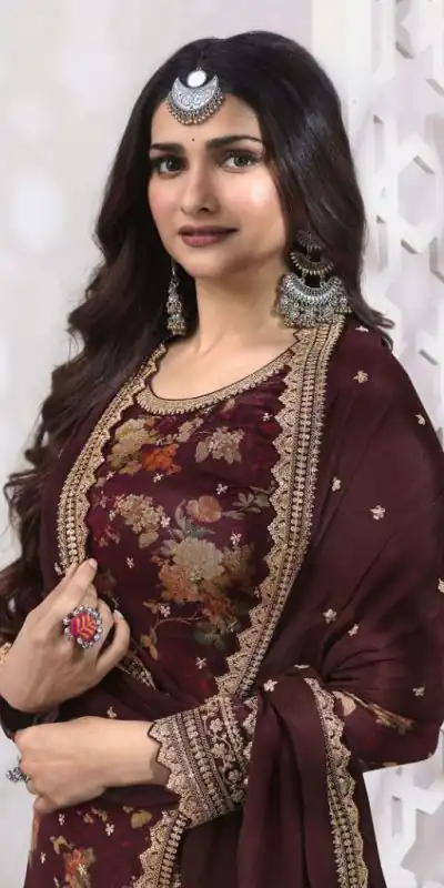 FC Swara 65585 Maroon Color Vichitra Digital Print Embroidery Salwar Suit Wedding, Party, Festive events, etc.  Expected Delivery  4-6 Working Days @2699/- | Casual Suits, Jump Suits, Creative suits, Designer Suits, Palazzo Suits, Party Wear Suits, Patiala Suits, Salwar suit, Straight Suits