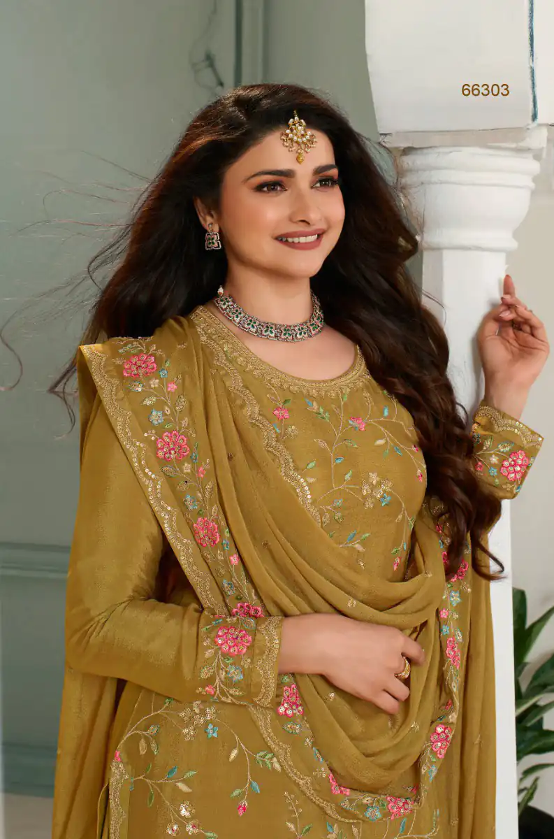 FC AVANTI Mustard Color Chinon Embroidery Multi Work Salwar Suit Wedding, Party, Festive events, etc.  Expected Delivery  4-6 Working Days @2899/- | Casual Suits, Jump Suits, Creative suits, Designer Suits, Palazzo Suits, Party Wear Suits, Patiala Suits, Salwar suit, Straight Suits