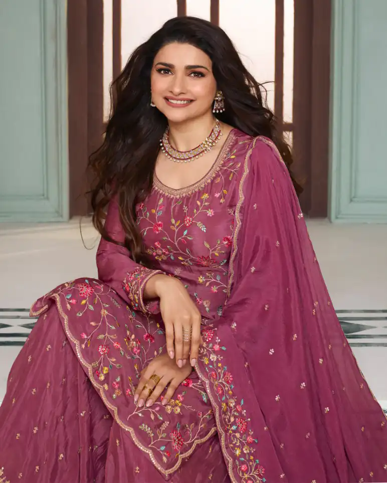 FC AVANTI Pink Color Chinon Embroidery Multi Work Salwar Suit Wedding, Party, Festive events, etc.  Expected Delivery  4-6 Working Days @2899/- | Casual Suits, Jump Suits, Creative suits, Designer Suits, Palazzo Suits, Party Wear Suits, Patiala Suits, Salwar suit, Straight Suits