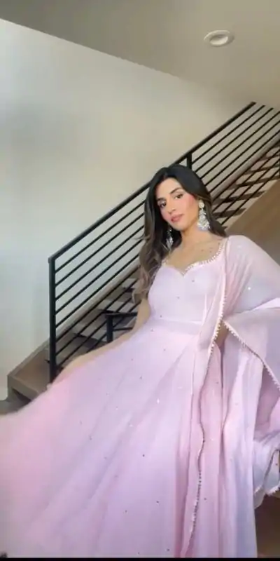 RTC 5711 Pink Color Georgette Handwork Diamond Work Salwar Suit Casual, Party Wear, Traditional Wear, Wedding Wear, Events Etc.@1999/- | Casual Suits, Creative suits, Designer Suits, Palazzo Suits, Party Wear Suits, Patiala Suits, Salwar suit, Straight Suits