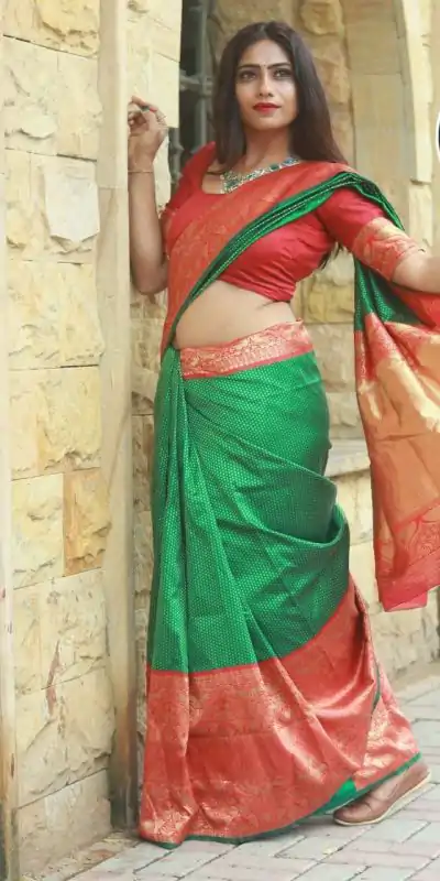 KP 1022 Green Color Soft Lichi Silk Jacquard On All Over Saree Casual, Party Wear, Wedding, Events Etc. Expected Delivery 4-6 Working Days @1449/- | Bollywood Sarees, Creative Sarees, Designer Sarees, Embroidered Sarees, Ethnic Saree, Modern Digital sarees, Party Wear Sarees, Sarees