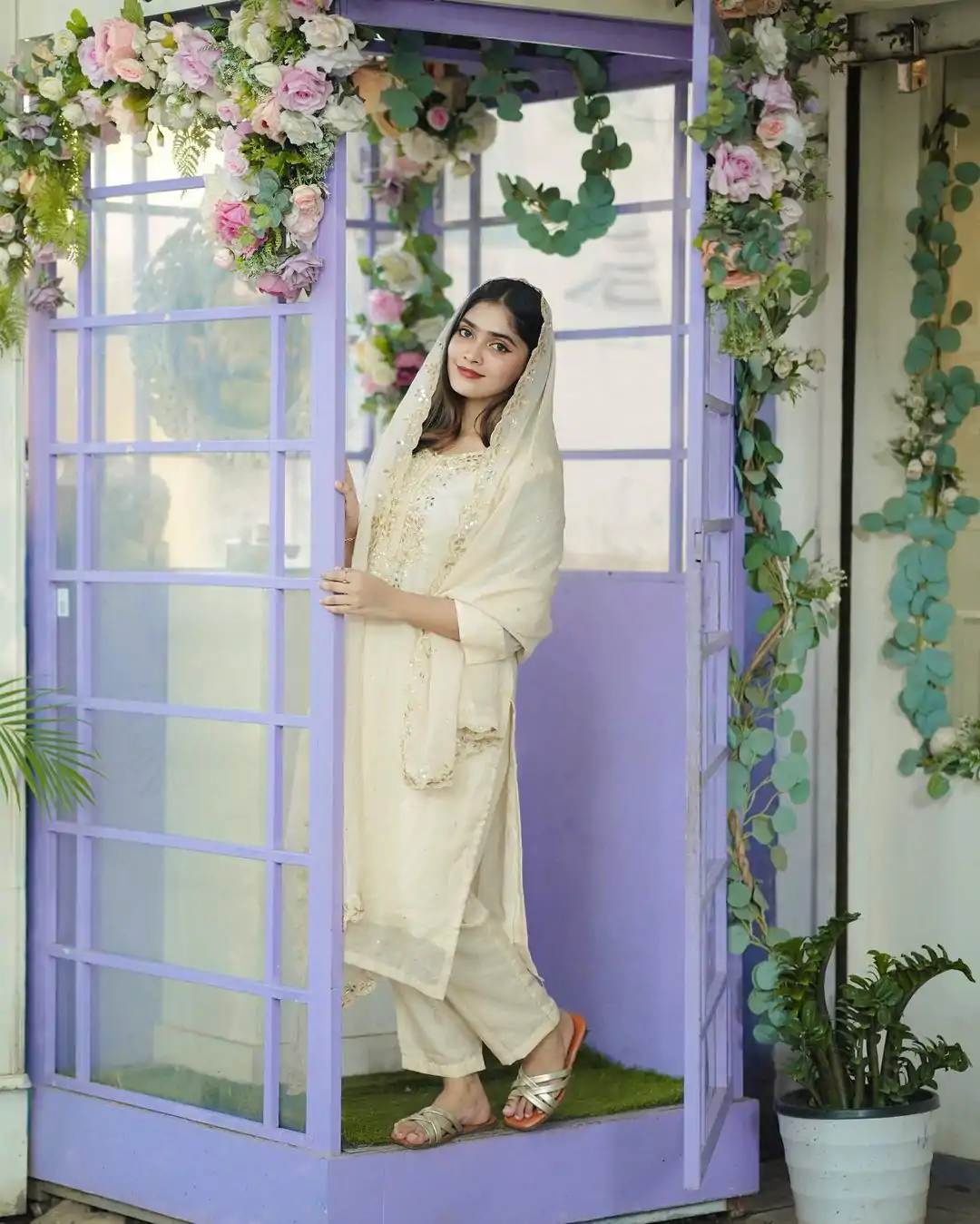 BE 244 Cream Color Organza Cording Embroidery Salwar Suit Wedding, Party, Festive events, etc. Expected Delivery 4-6 Working Days @1999/- | Casual Suits, Creative suits, Designer Suits, Palazzo Suits, Party Wear Suits, Patiala Suits, Salwar suit, Straight Suits
