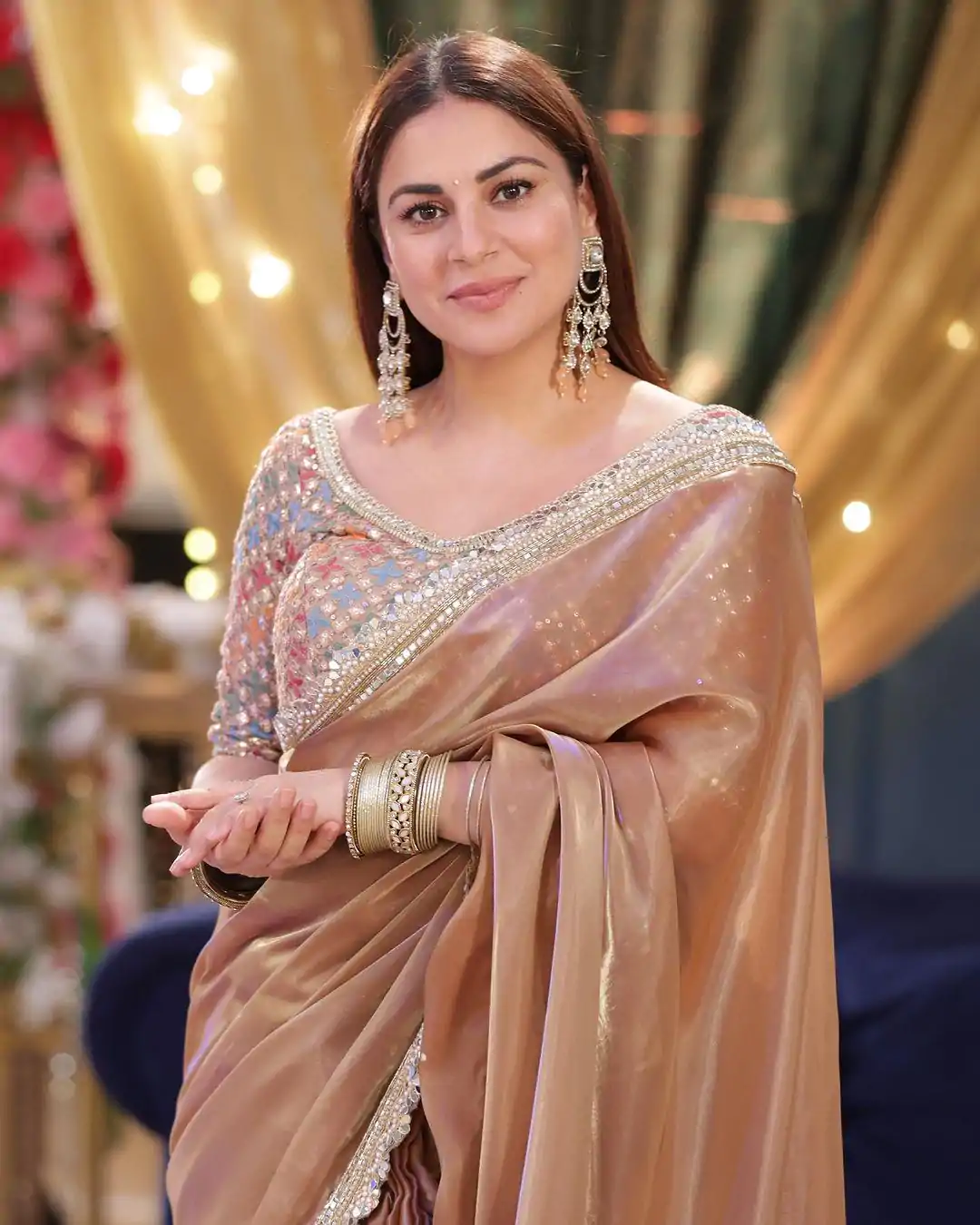 ST 473 Dusty Color Jimmy Choo Embroidery Sequins Saree Casual, Wedding, Party, Festive, Events Etc. Expected Delivery 4-6 Working Days @2449/- | Bollywood Sarees, Creative Sarees, Designer Sarees, Embroidered Sarees, Ethnic Saree, Modern Digital sarees, Party Wear Sarees, Sarees