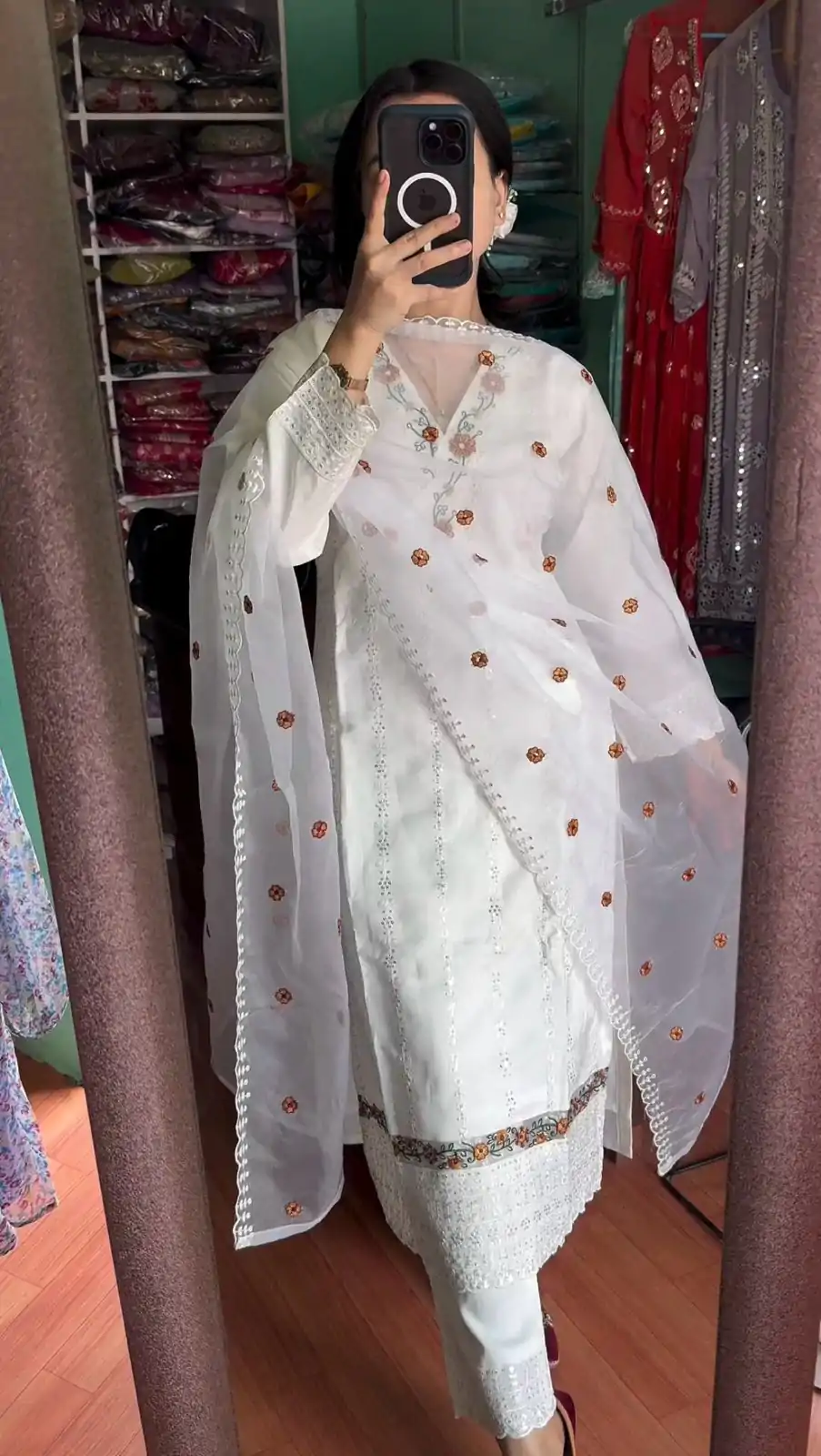 NF 1190 White color Georgette Embroidery Sequence Salwar Suit Casual, Wedding, Party, Festive, Events . Expected Delivery 4-6 Working Days @1999 | Casual Suits, Creative suits, Designer Suits, Palazzo Suits, Party Wear Suits, Patiala Suits, Salwar suit, Straight Suits