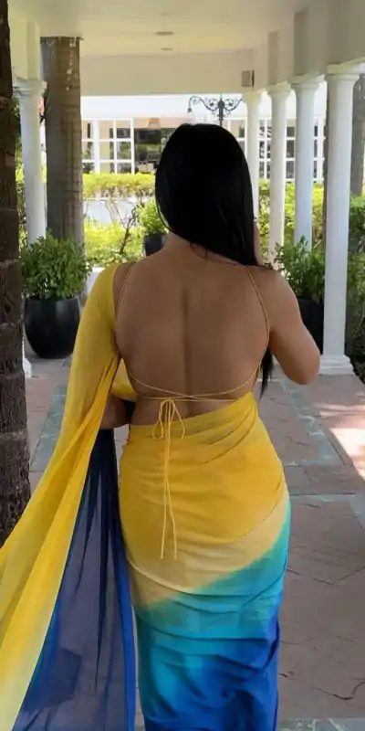 SC 277 Yellow Color Pure Soft Georgette Silk Design All Over Saree , Party Wear, Events, Festivals Expected Delivery 4-6 Working Days 1599/- | Bollywood Sarees, Creative Sarees, Designer Sarees, Embroidered Sarees, Ethnic Saree, Modern Digital sarees, Party Wear Sarees, Sarees