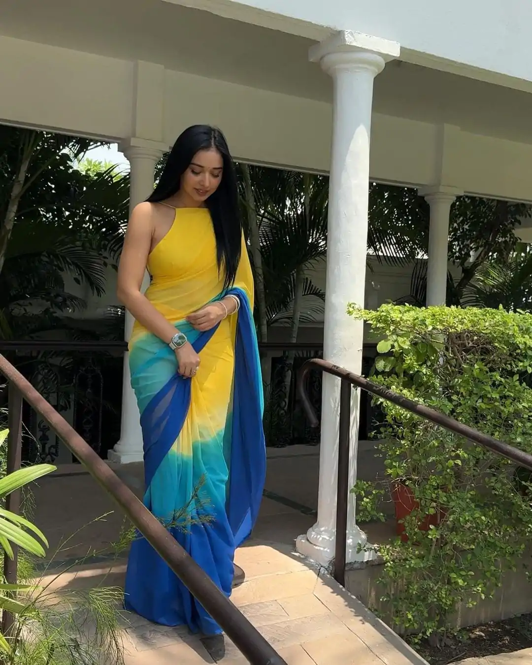 SC 277 Yellow Color Pure Soft Georgette Silk Design All Over Saree , Party Wear, Events, Festivals Expected Delivery 4-6 Working Days 1599/- | Bollywood Sarees, Creative Sarees, Designer Sarees, Embroidered Sarees, Ethnic Saree, Modern Digital sarees, Party Wear Sarees, Sarees