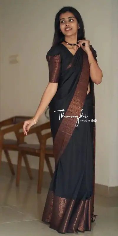 KP 3092 Black Color Soft Lichi Silk Jacquard On All Over Saree Casual, Party Wear, Wedding, Events Etc. Expected Delivery 4-6 Working Days @1399/- | Bollywood Sarees, Creative Sarees, Designer Sarees, Embroidered Sarees, Ethnic Saree, Modern Digital sarees, Party Wear Sarees, Sarees