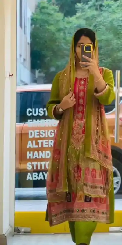 LG 1857 Green color Maslin Printed And Coin Work Salwar Suit Casual, Wedding, Party, Festive, Events . Expected Delivery  4-6 Working Days @1899/- | Casual Suits, Creative suits, Designer Suits, Palazzo Suits, Party Wear Suits, Patiala Suits, Salwar suit, Straight Suits