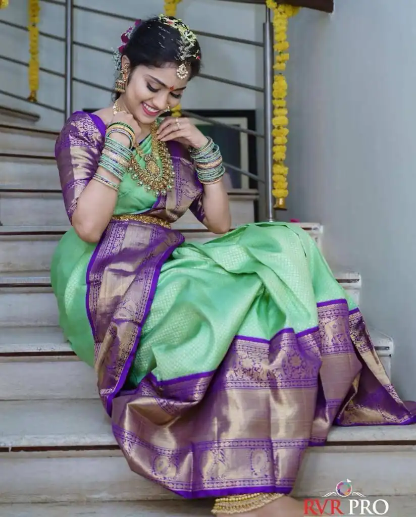 KP 5067 Pista Green Color Soft Lichi Silk Jacquard On All Over Saree Casual, Party Wear, Wedding, Events Etc. Expected Delivery 4-6 Working Days @1449/- | Creative Sarees, Embroidered Sarees, Bollywood Sarees, Designer Sarees, Ethnic Saree, Modern Digital sarees, Party Wear Sarees, Sarees