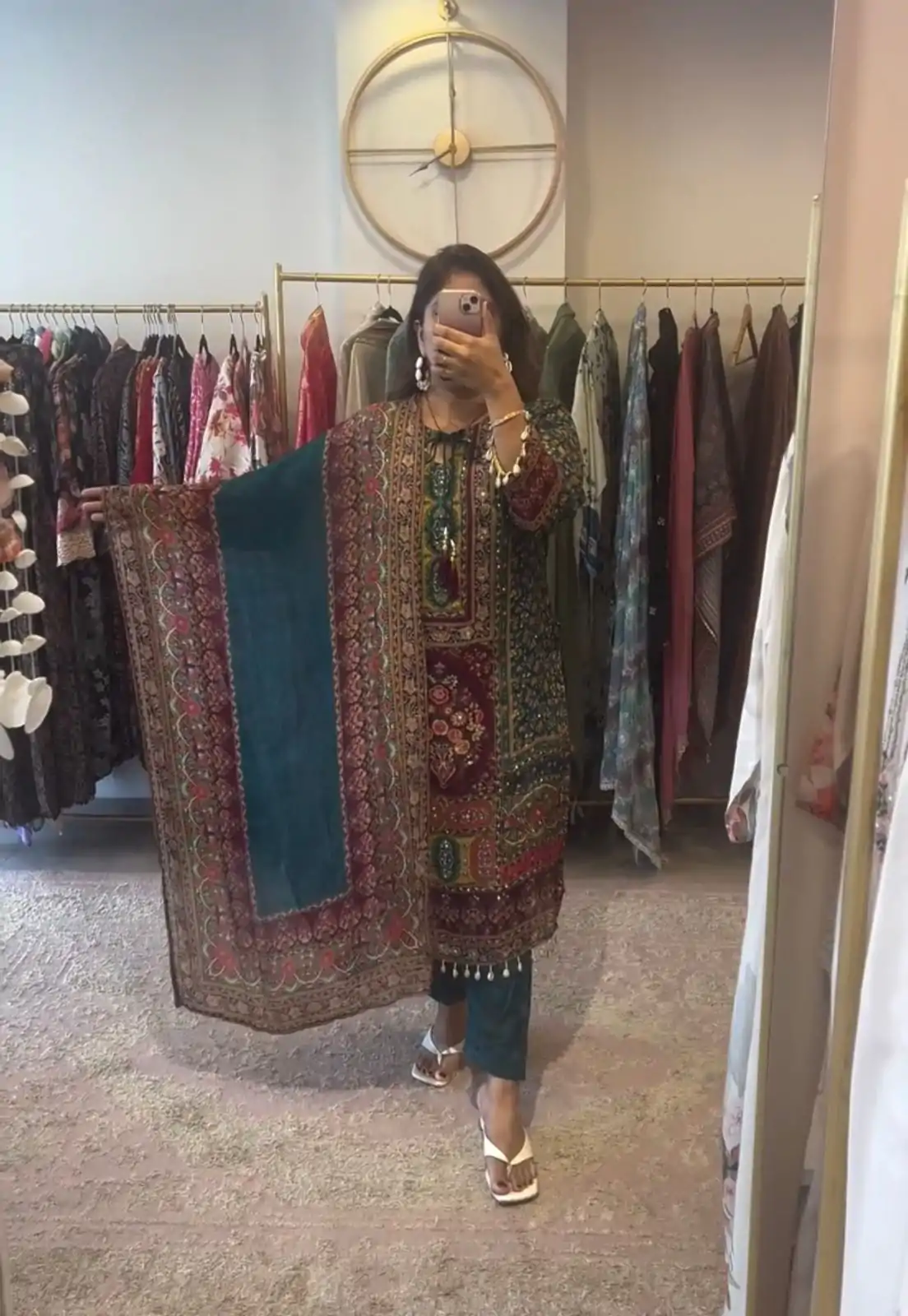 SSR 475 Blue Color Georgette Digital Printed Mirror Handwork Salwar Suit Wedding, Party, Festive, Events Expected Delivery 4-6 Working Days @ 1849/- | Casual Suits, Jump Suits, Creative suits, Designer Suits, Palazzo Suits, Party Wear Suits, Patiala Suits, Salwar suit, Straight Suits