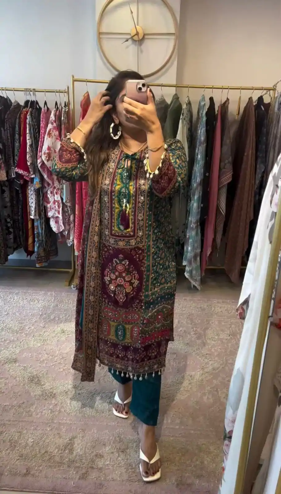SSR 475 Blue Color Georgette Digital Printed Mirror Handwork Salwar Suit Wedding, Party, Festive, Events Expected Delivery 4-6 Working Days @ 1849/- | Casual Suits, Jump Suits, Creative suits, Designer Suits, Palazzo Suits, Party Wear Suits, Patiala Suits, Salwar suit, Straight Suits