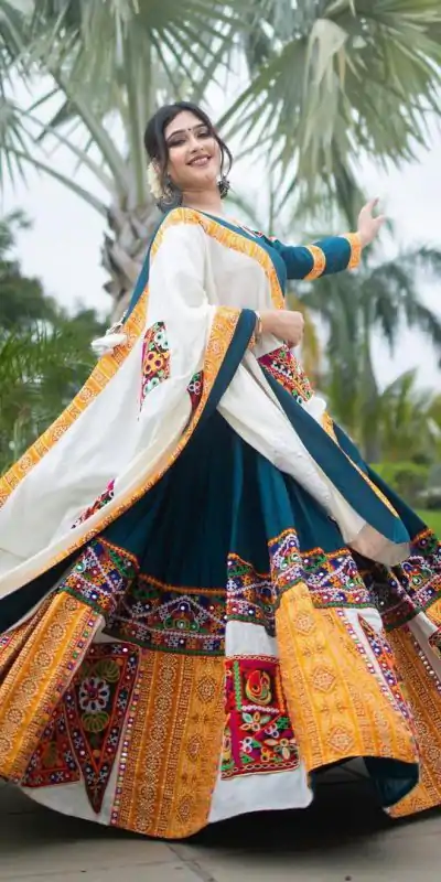 LG 593 Blue Color Crepe Printed Real Mirror Work Lehenga Choli Traditional Wear, Festive, Wedding, Events  Expected Delivery 4-6 Working Days @1949/- | Bollywood Lehenga, Creative Lehenga, Designer Lehenga, Embroidered Lehenga, Lehenga, Party Wear Lehenga