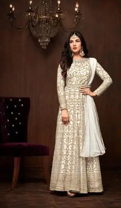 FC Maisha 1103 White Color Vaishnavi Net Embroidery Sharara Suit Wedding, Party, Festive Expected Delivery 4-6 Working Days  @2599/- | Casual Suits, Jump Suits, Creative suits, Designer Suits, Palazzo Suits, Party Wear Suits, Patiala Suits, Salwar suit, Straight Suits