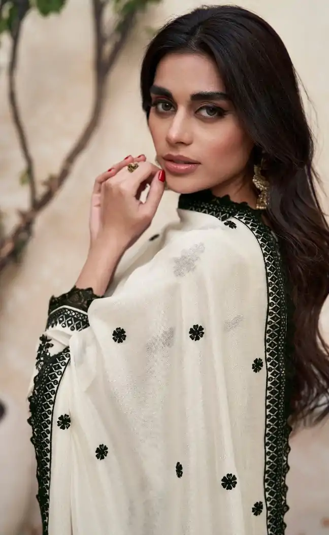 FC ASHIRWAD 79791 White  Color Heavy Vichitra Embroidery Sharara Suit Wedding, Party, Festive Expected Delivery 4-6 Working Days  @2599/- | Casual Suits, Jump Suits, Creative suits, Designer Suits, Palazzo Suits, Party Wear Suits, Patiala Suits, Salwar suit, Straight Suits