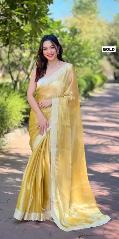 DF Burberry Golden Color Burberry Silk Diamond Sequins Saree Casual, Party Wear, Wedding, Events Etc Delivery Expected.4-6 Working Days 1899/- | Embroidered Sarees, Bollywood Sarees, Creative Sarees, Designer Sarees, Ethnic Saree, Modern Digital sarees, Party Wear Sarees, Sarees