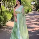 DF Burberry Pista Green Color Burberry Silk Diamond Sequins Saree Casual, Party Wear, Wedding, Events Etc Delivery Expected.4-6 Working Days 1899/- | Embroidered Sarees, Bollywood Sarees, Creative Sarees, Designer Sarees, Ethnic Saree, Modern Digital sarees, Party Wear Sarees, Sarees