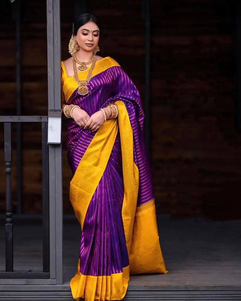 DDF POOJA Rebecca Purple Color Soft Lichi Silk Ordinary Design Rich Pallu Saree Casual, Party Wear, Events, Festivals Expected Delivery 4-6 Working @1499 | Embroidered Sarees, Bollywood Sarees, Creative Sarees, Designer Sarees, Ethnic Saree, Modern Digital sarees, Party Wear Sarees, Sarees