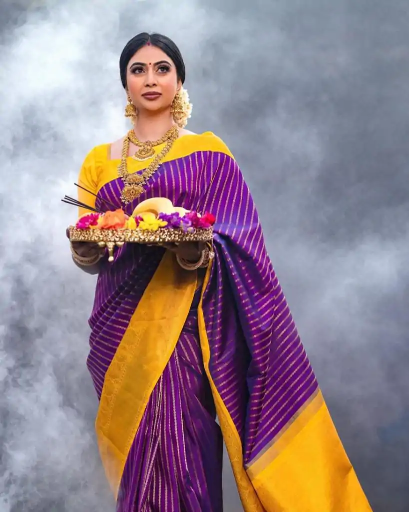 DDF POOJA Rebecca Purple Color Soft Lichi Silk Ordinary Design Rich Pallu Saree Casual, Party Wear, Events, Festivals Expected Delivery 4-6 Working @1499 | Embroidered Sarees, Bollywood Sarees, Creative Sarees, Designer Sarees, Ethnic Saree, Modern Digital sarees, Party Wear Sarees, Sarees