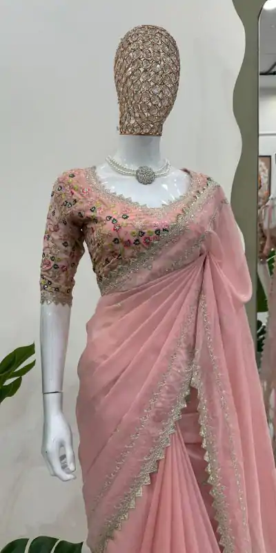 KD 497 Peach Color Tabby Silk Thread Sequence Salwar Suit Casual, Party, Wedding, Festive, Events Etc. Expected Delivery 4-6 Working Days @2049/- | Casual Suits, Creative suits, Designer Suits, Palazzo Suits, Party Wear Suits, Patiala Suits, Salwar suit, Straight Suits