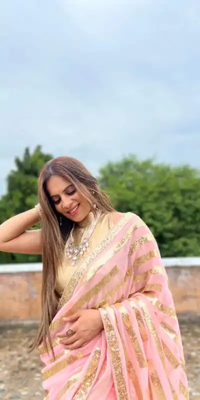 JR 610 Pink Color Georgette Embroidery Sequence Saree Casual, Wedding, Festive, Events Expected Delivery  4-6 Working Days @1749/- | Embroidered Sarees, Bollywood Sarees, Creative Sarees, Designer Sarees, Ethnic Saree, Modern Digital sarees, Party Wear Sarees, Sarees