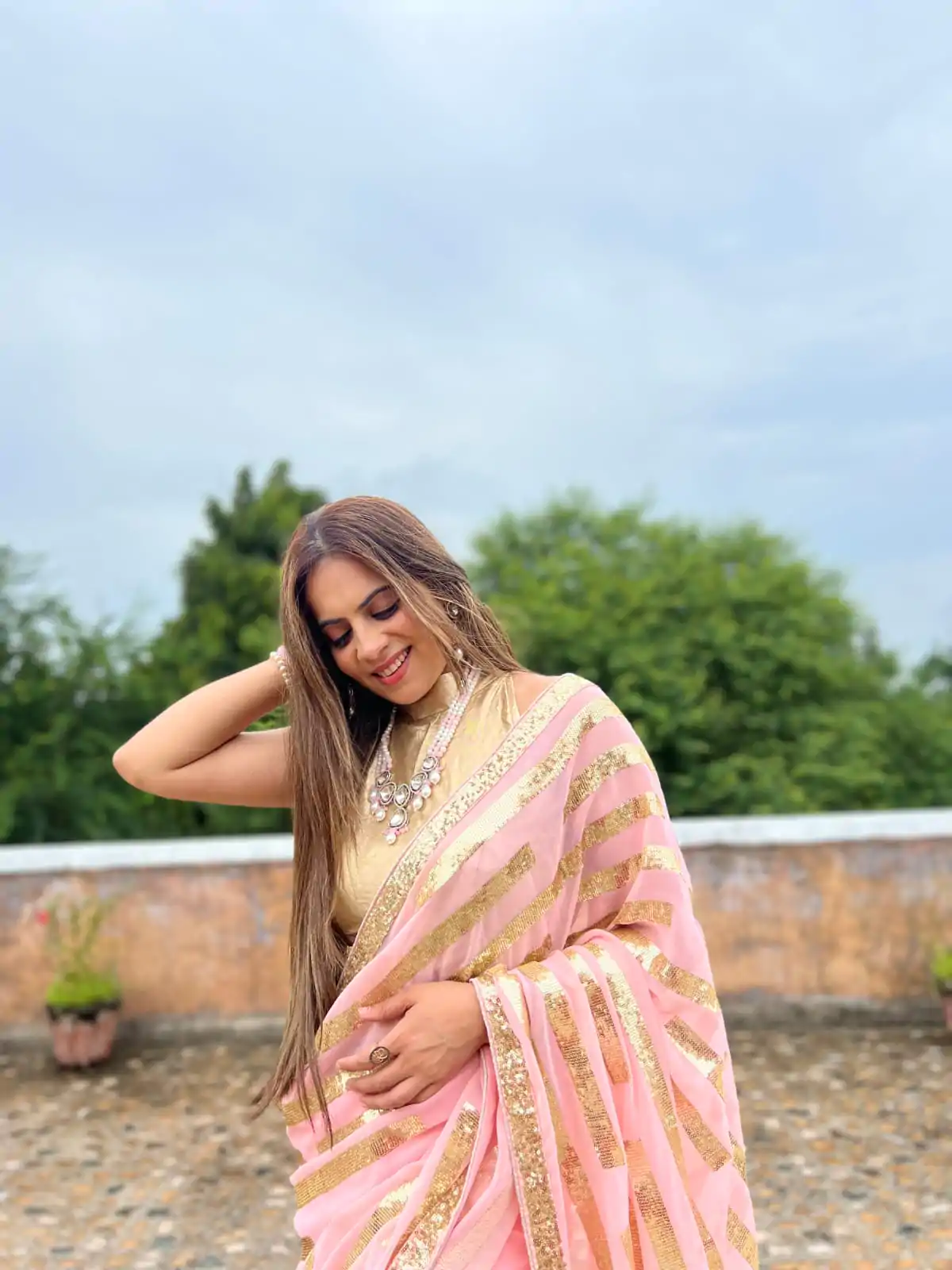 JR 610 Pink Color Georgette Embroidery Sequence Saree Casual, Wedding, Festive, Events Expected Delivery  4-6 Working Days @1749/- | Embroidered Sarees, Bollywood Sarees, Creative Sarees, Designer Sarees, Ethnic Saree, Modern Digital sarees, Party Wear Sarees, Sarees