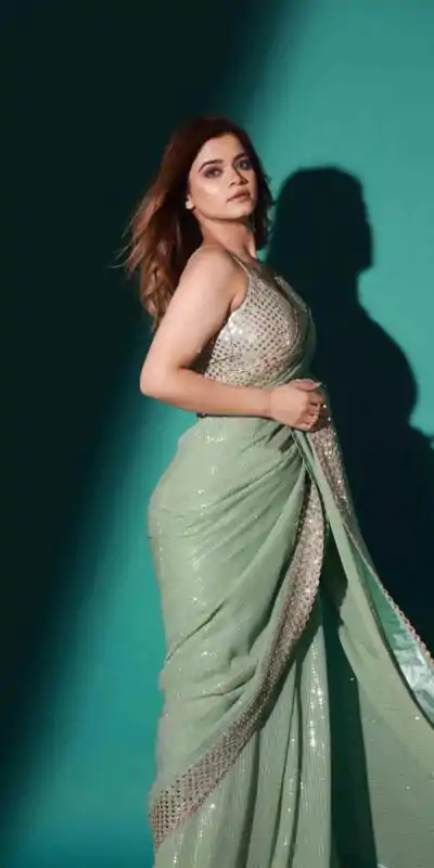 JR 583 Pista Color Georgette Embroidery Sequence Saree Casual, Wedding, Festive, Events Expected Delivery  4-6 Working Days @1749/- | Embroidered Sarees, Bollywood Sarees, Creative Sarees, Designer Sarees, Ethnic Saree, Modern Digital sarees, Party Wear Sarees, Sarees