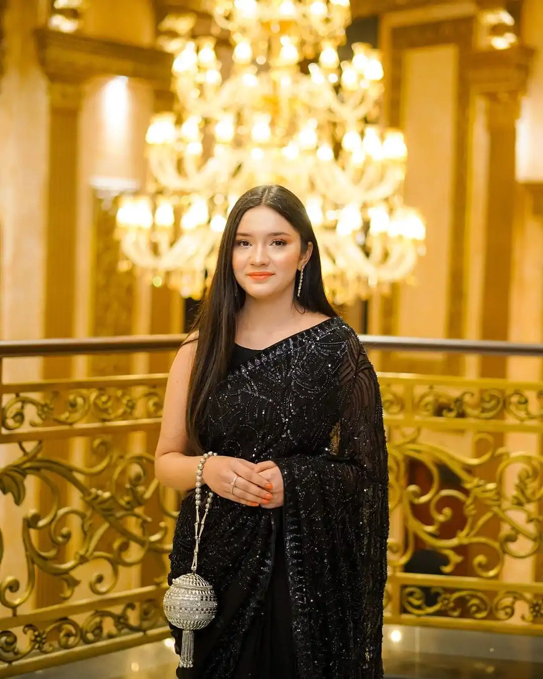 DF 3353 Black Color Georgette Sequins Lace border on Saree Casual, Party Wear, Wedding, Events Etc Delivery Expected.4-6 Working Days 1699/- | Bollywood Sarees, Creative Sarees, Designer Sarees, Embroidered Sarees, Ethnic Saree, Modern Digital sarees, Party Wear Sarees, Sarees