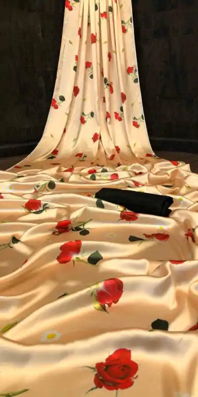 Veechis FLORAL Golden Color Heavy Devsena Soft Silk Beautiful Digital Printed Saree Casual, Party Festive, Events. Expected Delivery 4-6 Working Days @1499 | Bollywood Sarees, Creative Sarees, Designer Sarees, Embroidered Sarees, Modern Digital sarees, Party Wear Sarees, Sarees