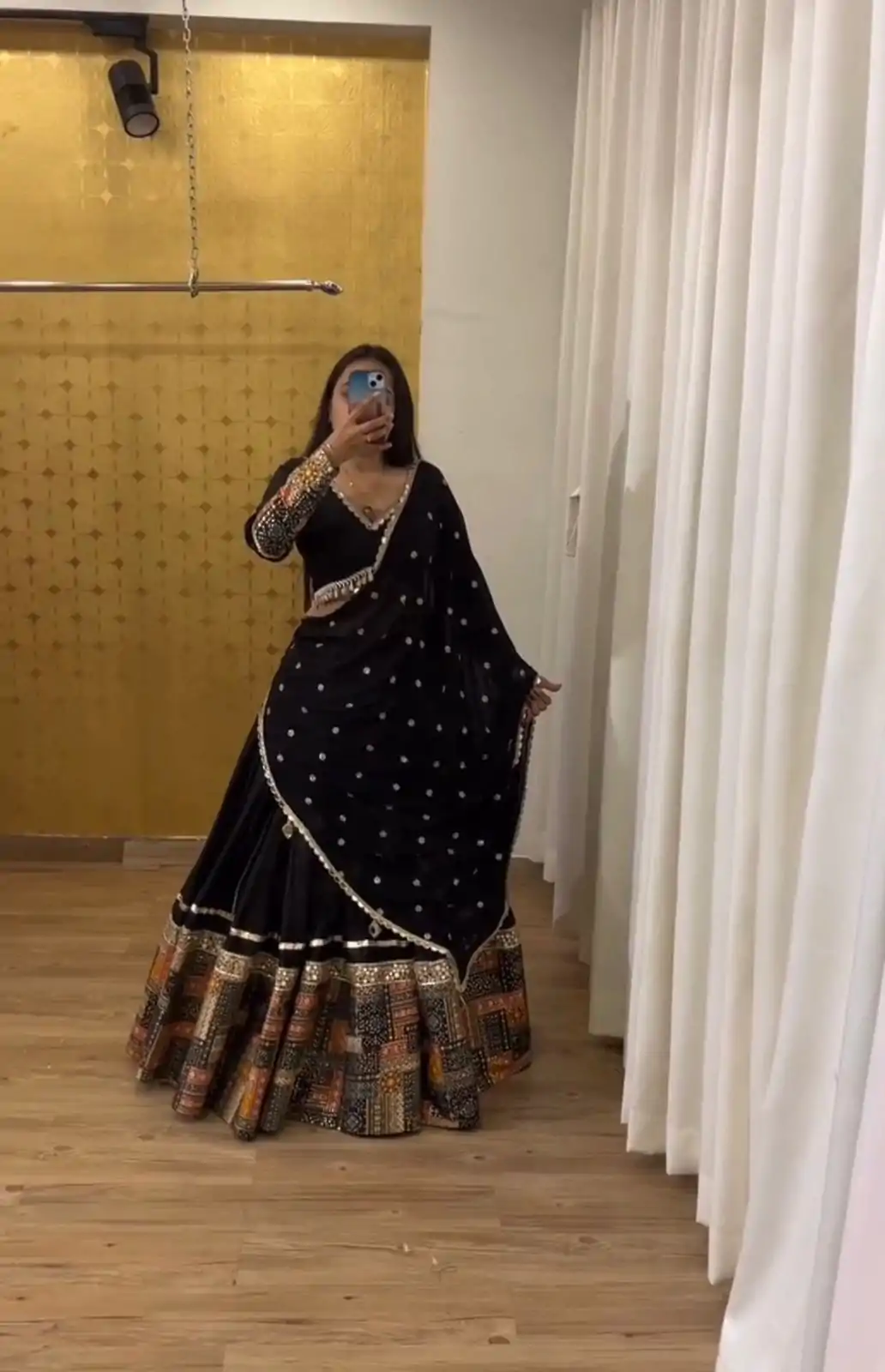 ZSR 3072 Black Color Georgette Embroidery Sequence Lehenga Choli Lehenga Choli Wedding, Party, Events Etc. Expected Delivery 4-6 Working Days 1949/- | Creative Lehenga, Bollywood Lehenga, Designer Lehenga, Embroidered Lehenga, Lehenga, Party Wear Lehenga