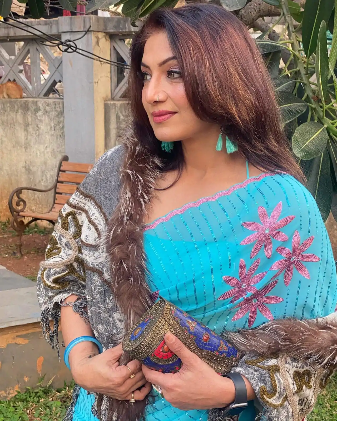 JR 623 Blue Color Georgette Embroidery Sequence Saree Casual, Wedding, Festive, Events Expected Delivery  4-6 Working Days @1799/- | Embroidered Sarees, Bollywood Sarees, Creative Sarees, Designer Sarees, Ethnic Saree, Modern Digital sarees, Party Wear Sarees, Sarees