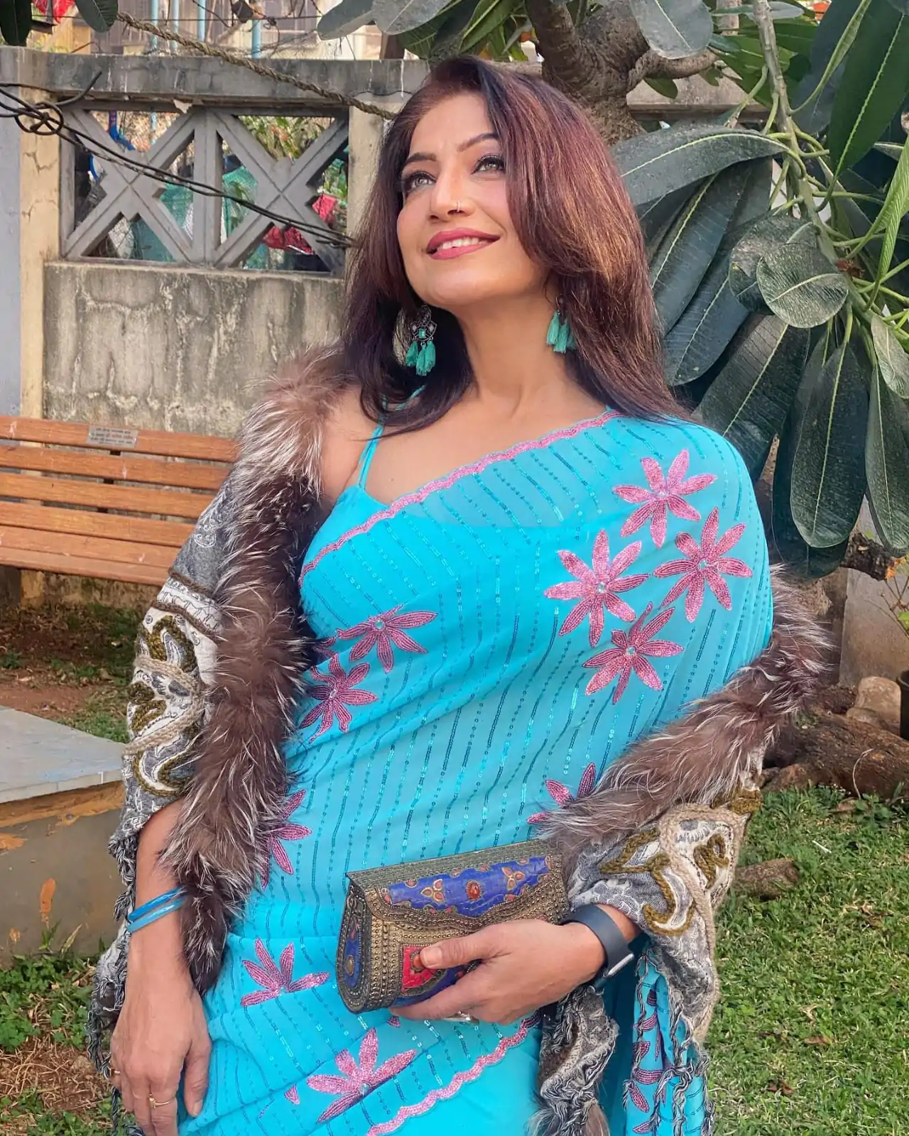 JR 623 Blue Color Georgette Embroidery Sequence Saree Casual, Wedding, Festive, Events Expected Delivery  4-6 Working Days @1799/- | Embroidered Sarees, Bollywood Sarees, Creative Sarees, Designer Sarees, Ethnic Saree, Modern Digital sarees, Party Wear Sarees, Sarees